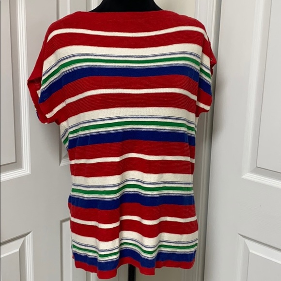 CLOSET CLOSING Lauren Ralph Lauren Striped Knit top - Picture 3 of 9